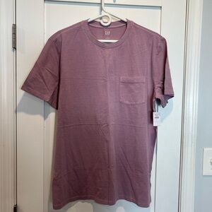 GAP Men's Pocket Tee - Dusty Mauve